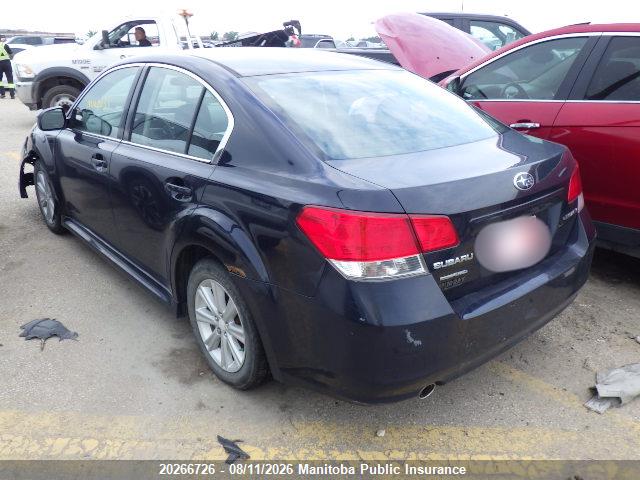 20266726 :رقم المزاد ، 4S3BMGB63C3009348 vin ، 2012 Subaru Legacy 2.5i مزاد بيع