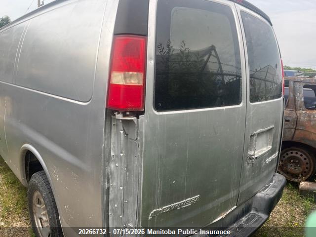 Aukcja sprzedaży 2005 Chevrolet Express 2500 Cargo Van, vin: 1GCGG25V151179189, numer aukcji: 20266732