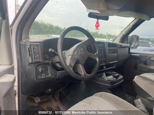 Aukcja sprzedaży 2005 Chevrolet Express 2500 Cargo Van, vin: 1GCGG25V151179189, numer aukcji: 20266732