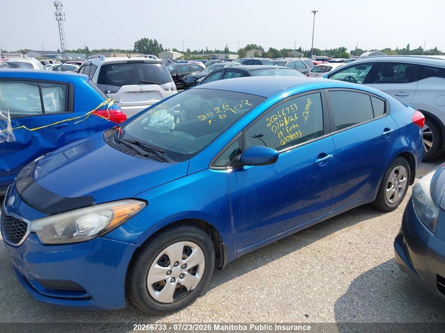 20266733 :رقم المزاد ، KNAFK4A62E5080133 vin ، 2014 Kia Forte Ex مزاد بيع