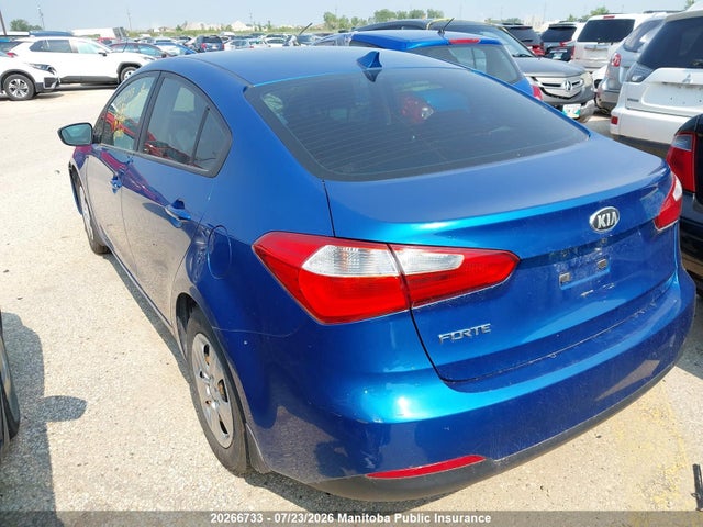 20266733 :رقم المزاد ، KNAFK4A62E5080133 vin ، 2014 Kia Forte Ex مزاد بيع