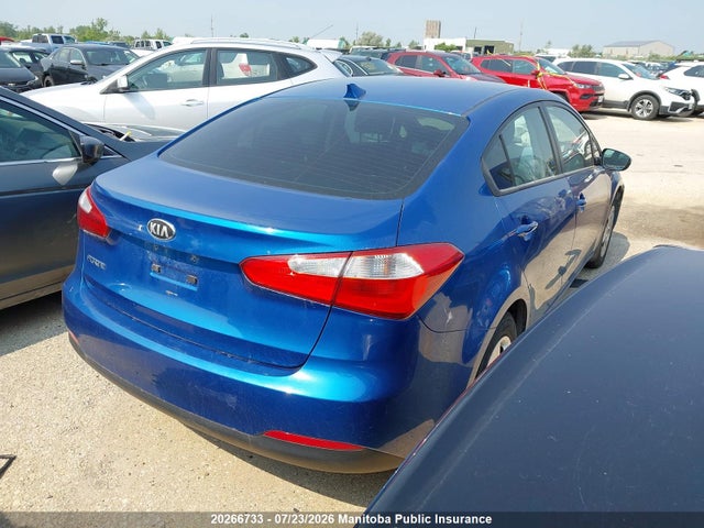 20266733 :رقم المزاد ، KNAFK4A62E5080133 vin ، 2014 Kia Forte Ex مزاد بيع