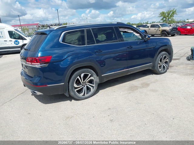 2023 Volkswagen Atlas Highline მანქანა იყიდება აუქციონზე, vin: 1V2BR2CA7PC532187, აუქციონის ნომერი: 20266737