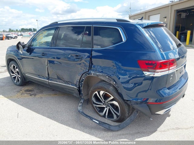 2023 Volkswagen Atlas Highline მანქანა იყიდება აუქციონზე, vin: 1V2BR2CA7PC532187, აუქციონის ნომერი: 20266737