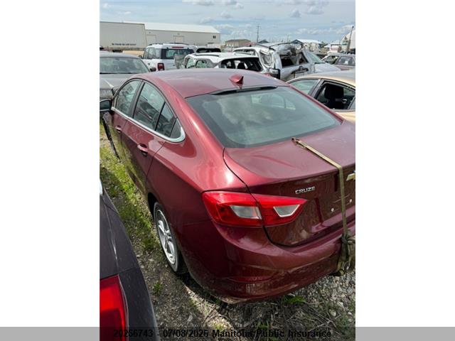 Aukcja sprzedaży 2016 Chevrolet Cruze Lt Turbo, vin: 1G1BE5SMXG7312330, numer aukcji: 20266743