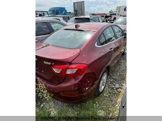 Aukcja sprzedaży 2016 Chevrolet Cruze Lt Turbo, vin: 1G1BE5SMXG7312330, numer aukcji: 20266743