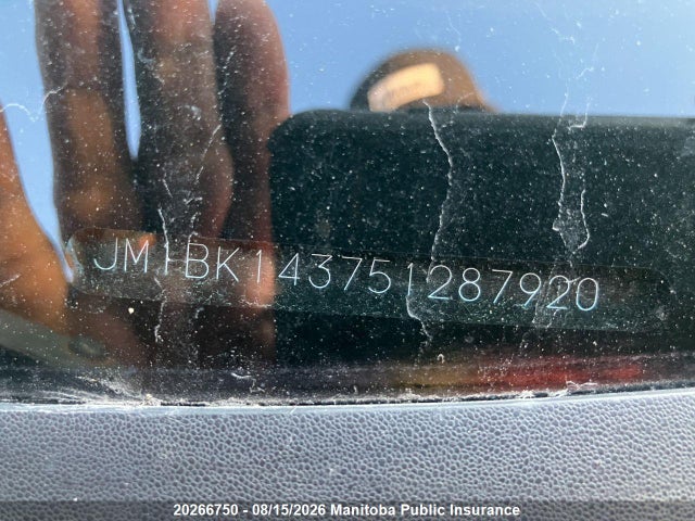 Aukcja sprzedaży 2005 Mazda 3 Mazda Sport Gs, vin: JM1BK143751287920, numer aukcji: 20266750