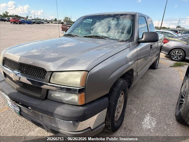 Продаж на аукціоні авто 2003 Chevrolet Silverado 1500 Ls Ext Cab, vin: 1GCEK19T13E325279, номер лоту: 20266753