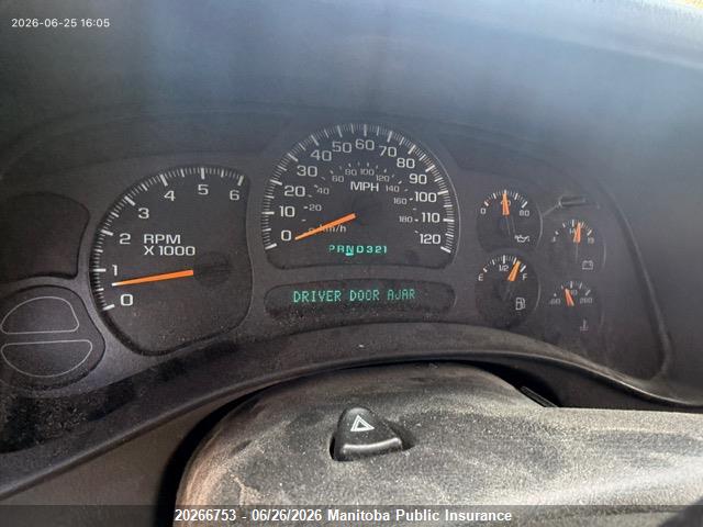 Продаж на аукціоні авто 2003 Chevrolet Silverado 1500 Ls Ext Cab, vin: 1GCEK19T13E325279, номер лоту: 20266753