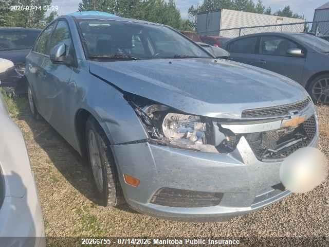 20266755 :رقم المزاد ، 1G1PG5SC3C7207193 vin ، 2012 Chevrolet Cruze Lt Turbo مزاد بيع