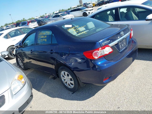 20266759 :رقم المزاد ، 2T1BU4EEXDC053048 vin ، 2013 Toyota Corolla Ce مزاد بيع
