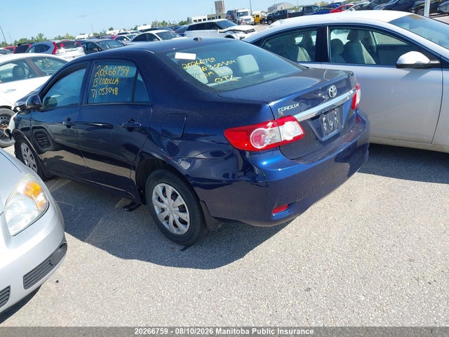 20266759 :رقم المزاد ، 2T1BU4EEXDC053048 vin ، 2013 Toyota Corolla Ce مزاد بيع