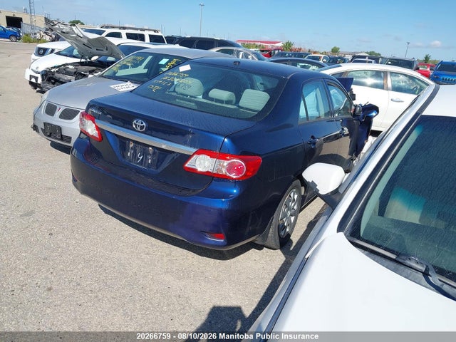 20266759 :رقم المزاد ، 2T1BU4EEXDC053048 vin ، 2013 Toyota Corolla Ce مزاد بيع