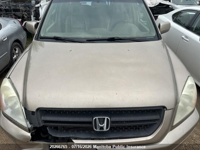 Продажа на аукционе авто 2005 Honda Pilot Ex-l, vin: 2HKYF18595H002718, номер лота: 20266765