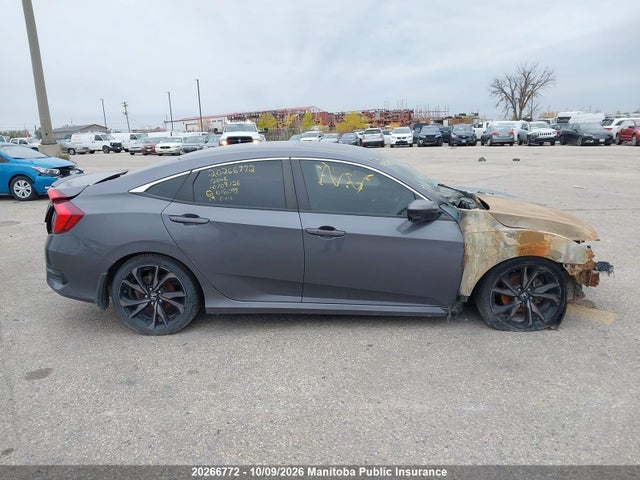 20266772 :رقم المزاد ، 2HGFC2F88KH016098 vin ، 2019 Honda Civic Sport مزاد بيع