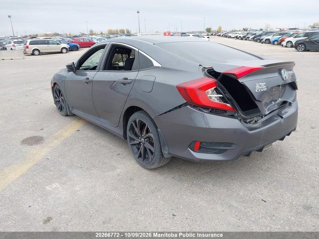 20266772 :رقم المزاد ، 2HGFC2F88KH016098 vin ، 2019 Honda Civic Sport مزاد بيع