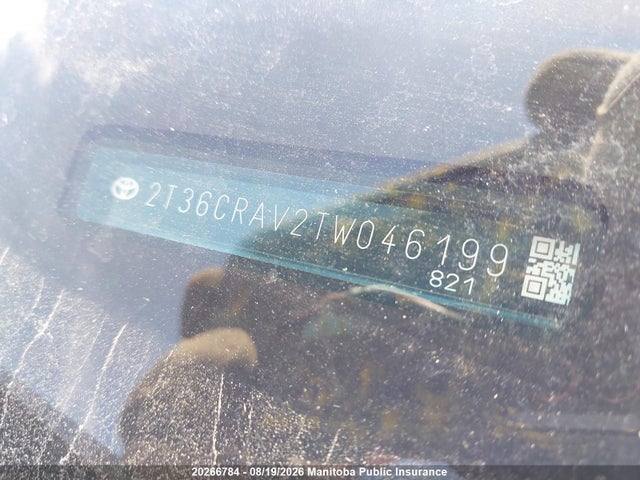 Aukcja sprzedaży 2026 Toyota Rav4 Xle Hev, vin: 2T36CRAV2TW046199, numer aukcji: 20266784