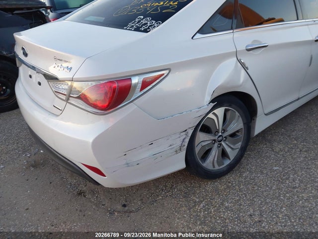 2015 Hyundai Sonata Limited Hybrid მანქანა იყიდება აუქციონზე, vin: KMHEC4A49FA135952, აუქციონის ნომერი: 20266789