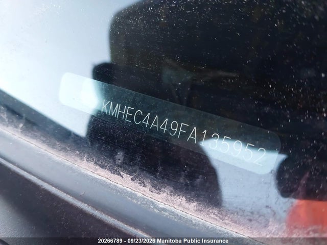 2015 Hyundai Sonata Limited Hybrid მანქანა იყიდება აუქციონზე, vin: KMHEC4A49FA135952, აუქციონის ნომერი: 20266789