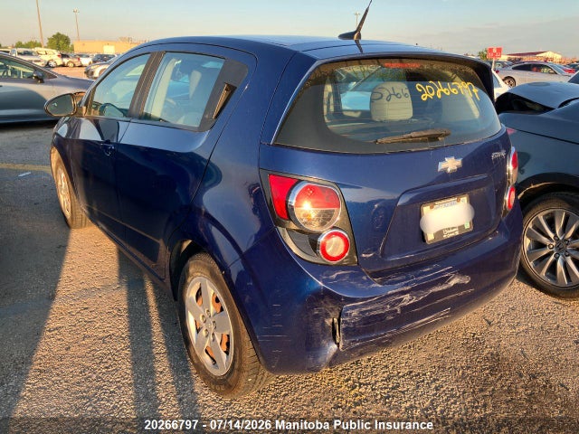 Aukcja sprzedaży 2013 Chevrolet Sonic Ls, vin: 1G1JA6EH2D4241696, numer aukcji: 20266797