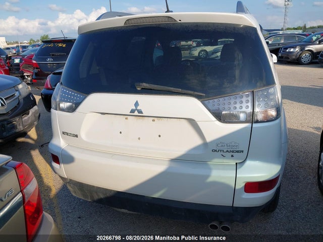 20266798 :رقم المزاد ، JA4JT5AX3AZ602080 vin ، 2010 Mitsubishi Outlander Xls مزاد بيع