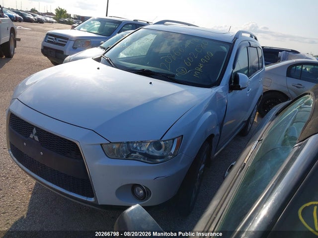 20266798 :رقم المزاد ، JA4JT5AX3AZ602080 vin ، 2010 Mitsubishi Outlander Xls مزاد بيع
