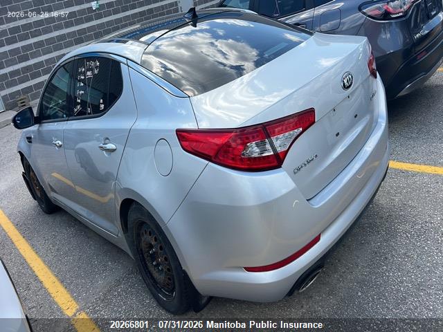 20266801 :رقم المزاد ، KNAGN4A70D5317205 vin ، 2013 Kia Optima Ex مزاد بيع