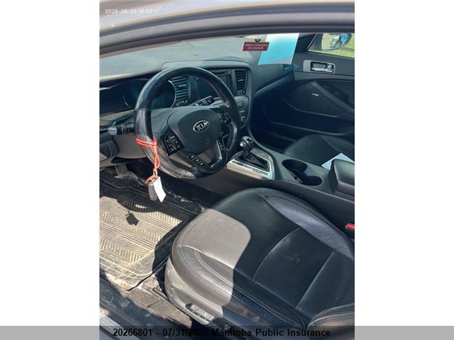20266801 :رقم المزاد ، KNAGN4A70D5317205 vin ، 2013 Kia Optima Ex مزاد بيع