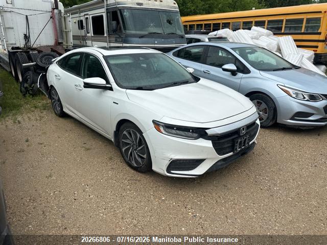 Auction sale of the 2019 Honda Insight Touring, vin: 19XZE4F73KE400875, lot number: 20266806