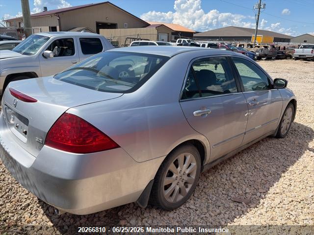 20266810 :رقم المزاد ، 1HGCM66317A801581 vin ، 2007 Honda Accord Se-v6 مزاد بيع