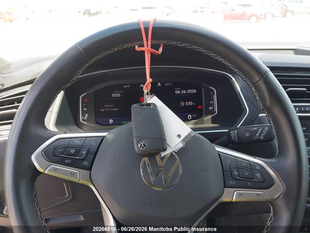 2024 Volkswagen Tiguan Comfortline 2.0 Tsi მანქანა იყიდება აუქციონზე, vin: 3VV2B7AX4RM149532, აუქციონის ნომერი: 20266816