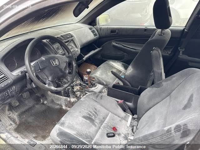20266844 :رقم المزاد ، 1HGEM21973L815707 vin ، 2003 Honda Civic Si-g مزاد بيع
