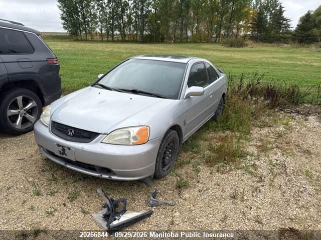 20266844 :رقم المزاد ، 1HGEM21973L815707 vin ، 2003 Honda Civic Si-g مزاد بيع