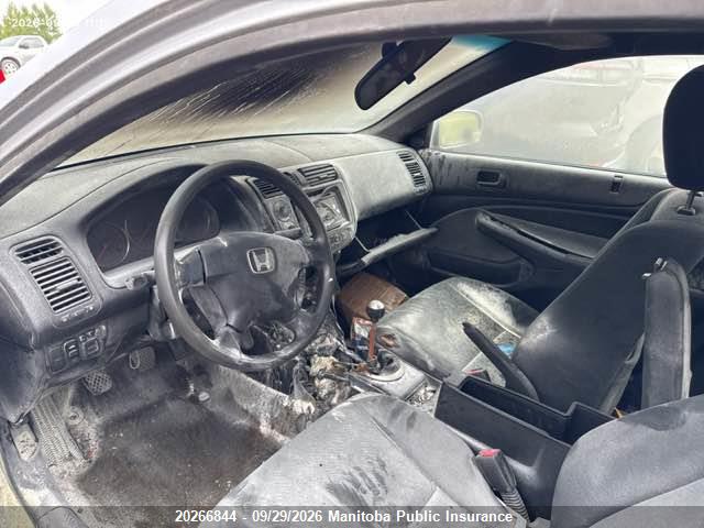 20266844 :رقم المزاد ، 1HGEM21973L815707 vin ، 2003 Honda Civic Si-g مزاد بيع