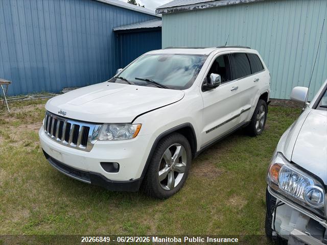 20266849 :رقم المزاد ، 1J4RR5GG7BC506028 vin ، 2011 Jeep Grand Cherokee Limited مزاد بيع