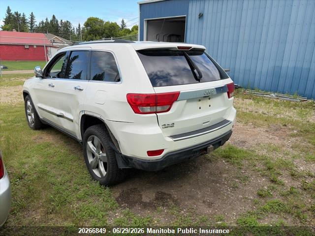 20266849 :رقم المزاد ، 1J4RR5GG7BC506028 vin ، 2011 Jeep Grand Cherokee Limited مزاد بيع