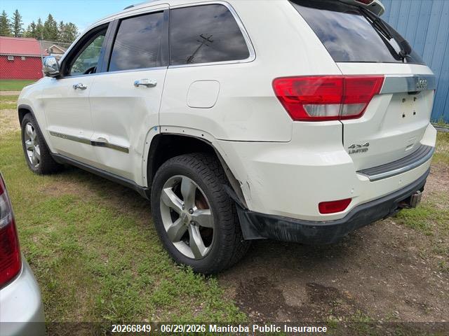 20266849 :رقم المزاد ، 1J4RR5GG7BC506028 vin ، 2011 Jeep Grand Cherokee Limited مزاد بيع