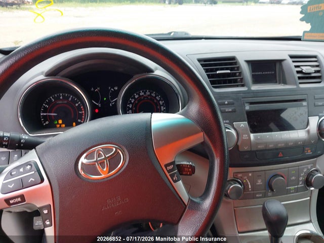 Aukcja sprzedaży 2012 Toyota Highlander V6, vin: 5TDBK3EH1CS142992, numer aukcji: 20266852