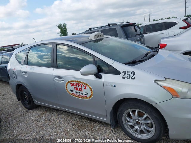 2012 Toyota Prius V მანქანა იყიდება აუქციონზე, vin: JTDZN3EU2C3089899, აუქციონის ნომერი: 20266858