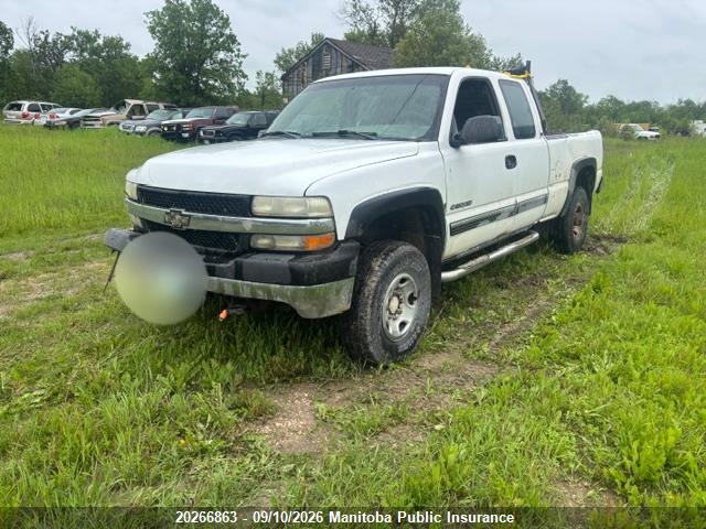 Aukcja sprzedaży 2002 Chevrolet Silverado 2500 Hd Ext Cab, vin: 1GCHK29U92Z262788, numer aukcji: 20266863