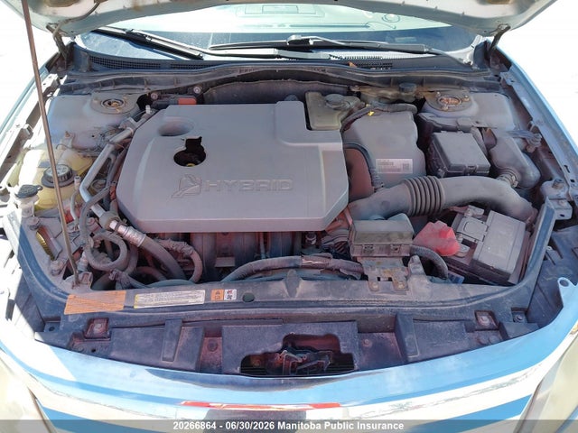 20266864 :رقم المزاد ، 3FADP0L36AR107385 vin ، 2010 Ford Fusion Hybrid مزاد بيع