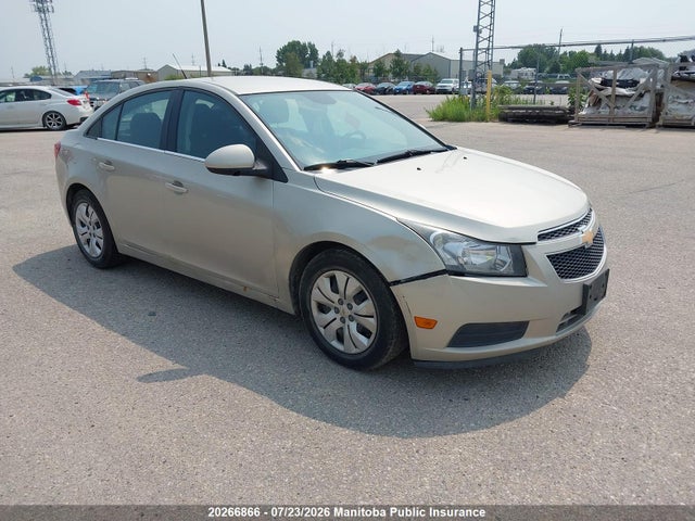 20266866 :رقم المزاد ، 1G1PC5SB5E7142630 vin ، 2014 Chevrolet Cruze Lt Turbo مزاد بيع