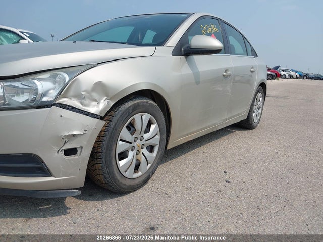 20266866 :رقم المزاد ، 1G1PC5SB5E7142630 vin ، 2014 Chevrolet Cruze Lt Turbo مزاد بيع