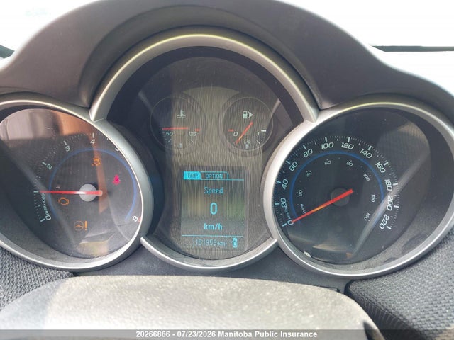 20266866 :رقم المزاد ، 1G1PC5SB5E7142630 vin ، 2014 Chevrolet Cruze Lt Turbo مزاد بيع