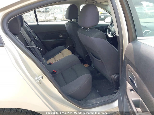20266866 :رقم المزاد ، 1G1PC5SB5E7142630 vin ، 2014 Chevrolet Cruze Lt Turbo مزاد بيع