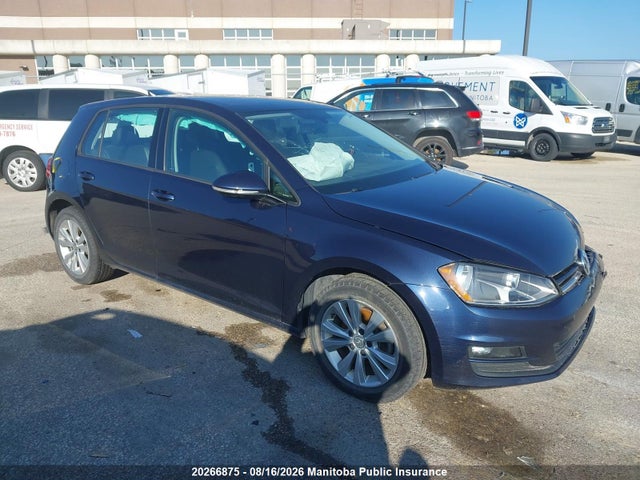 Продаж на аукціоні авто 2017 Volkswagen Golf 1.8 Tsi, vin: 3VW217AU8HM041675, номер лоту: 20266875
