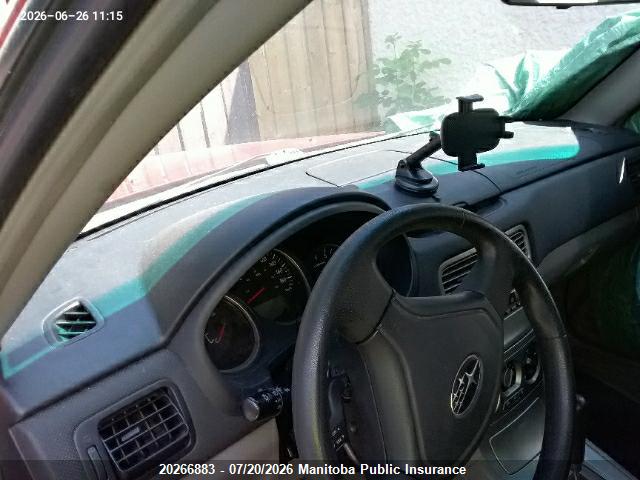 20266883 :رقم المزاد ، JF1SG636X6H705606 vin ، 2006 Subaru Forester 2.5 X مزاد بيع