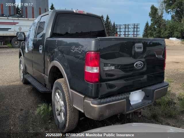 20266889 :رقم المزاد ، 1FTPW14554KA39721 vin ، 2004 Ford F150 Supercrew مزاد بيع