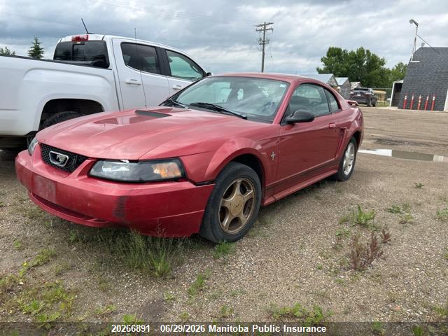 2001 Ford Mustang მანქანა იყიდება აუქციონზე, vin: 1FAFP40401F188779, აუქციონის ნომერი: 20266891