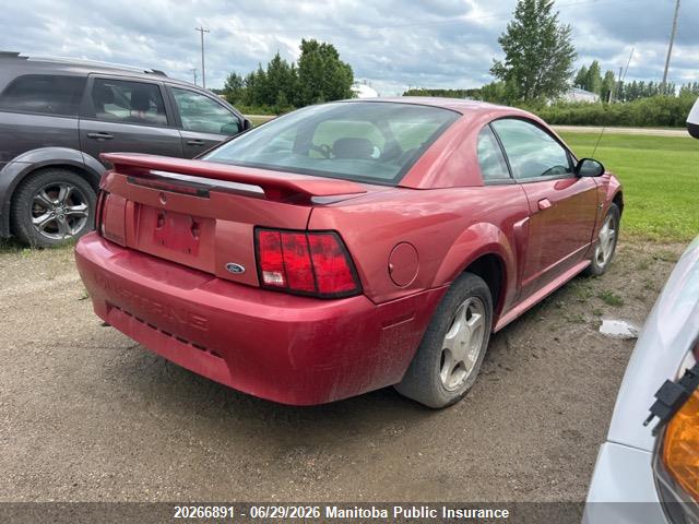 2001 Ford Mustang მანქანა იყიდება აუქციონზე, vin: 1FAFP40401F188779, აუქციონის ნომერი: 20266891